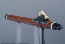 Koa Native American Flute, Minor, Mid G-4, #J38H (2)